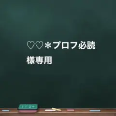 ♡♡＊プロフ必読様専用