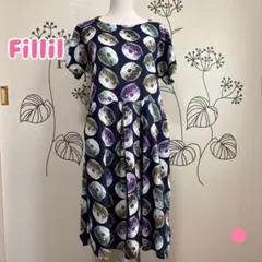 ⚠️最終価格／447 Fillil フィリル 紺色 カワウソ？ワンピのサムネイル