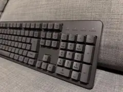 エレコム　Leggeroレジェロ　静音茶軸 フルサイズテンキー付