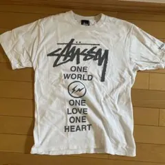 《STUSSY》ステューシー フラグメントデザインコラボT チャリティー古着