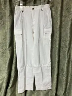 23 SPORT ホワイト カーゴパンツ　レディース