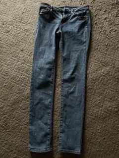 GU スキニーデニム 67 ダークブルー