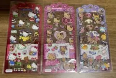 ドロップジュエリーシール　日焼けキティ、レトロキティ、サンリオ