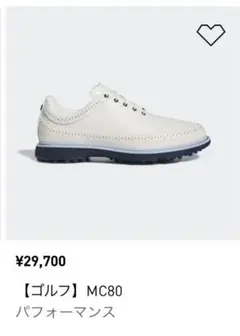 adidas mc80 室内試着のみ美品 ゴルフ シューズ アディダス