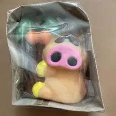 タツノコプロ ヤッターマン おだてブタ フィギュア　ソフビ貯金箱　昭和レトロのサムネイル