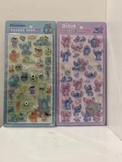 国内正規品】ボンボンドロップシールモンスターズインク スティッチ＆エンジェル