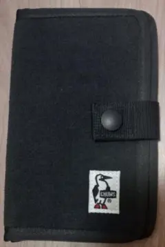 CHUMS 手帳型ケース 黒　青