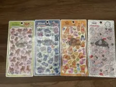 ディズニープチドロップステッカー 4種セット