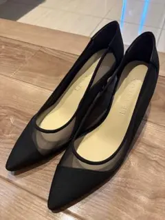 ルタロン　新品　シースルー　パンプス　23.5 チュール　ウェーブのサムネイル