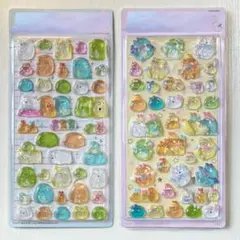 立体シール２枚セット ぷくぷくシール 3Dシール　すみっこもかわいい