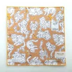 PAUL & JOE 猫と蝶のハンカチ