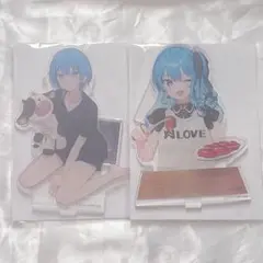 ホロライブ 星街すいせい 牛角 アクリルスタンド 2種セット