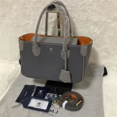 新品未使用 A.D.M.J. 2way ショルダーバッグ ミニトート ロゴ