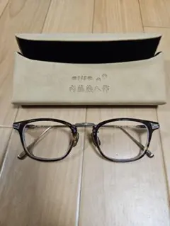 新品未使用 内藤熊八作 N-301 4 鯖江メガネ レンズ交換可能 新品未使用 内藤熊八作 N-301 4 鯖江メガネ レンズ交換可能 - メルカリ