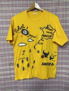 天空丸◼️両面総柄刺繍ティグルブロカンティTシャツ◼️made in Nepal◼️のサムネイル
