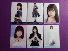 乃木坂46 冨里奈央 6枚 生写真(管理No.No-048)