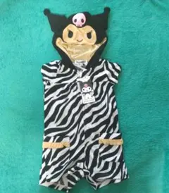 クロミ 着ぐるみ パジャマ100cm ゼブラ柄