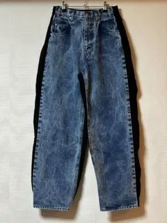 Nobrand 00s TwoTone Panel sideZip Denim - メルカリ