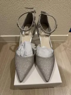 2WAY グリッターストラップパンプス　RANDA