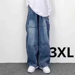 デニム　パンツ　メンズ　ジーパン　ワイドパンツ　シンプル　おしゃれ　レディース