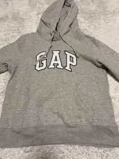 GAP グレー フード付きパーカー