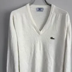 IZOD LACOSTE カシミヤウール Vネックセーター - メルカリ