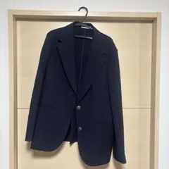 MOUSSY テーラードジャケット ストライプ柄 ネイビー サイズ2 - メルカリ