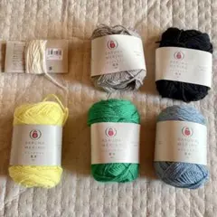 DARUMA MERINO メリノスタイル　並太　毛糸セット