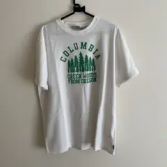Columbia グラフィックTシャツ ホワイト