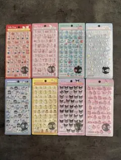 【正規品】ボンボンドロップシール　ミニ　サンリオ　８点セット