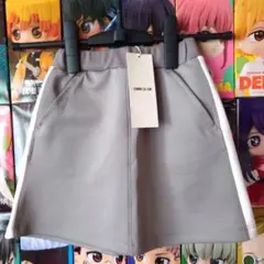 ☆ COMMECA コムサ サイドライン ジャージ スカート スポガール 新品☆