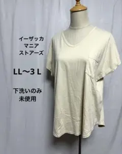 イーザッカマニアストアーズ　LL〜3 L ⑤ 下洗いのみ未使用　半袖Tシャツのサムネイル