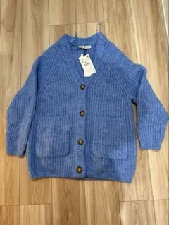 ZARA ザラ　 ニットカーディガン　オーバーサイズ　新品タグ付き