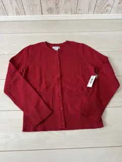 ⭐︎amazon essentials 赤 キッズ カーディガン116〜122cm