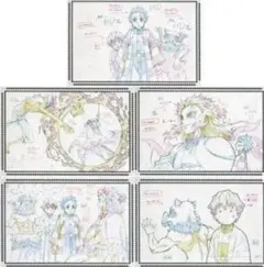 鬼滅の刃 無限列車編 お楽しみくじ ポストカードセット 煉獄 ダイニング