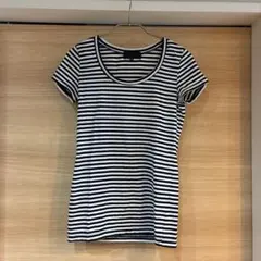 UNTITLED ボーダー 半袖 Tシャツ サイズ2のサムネイル