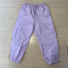 しまむら　カーゴパンツ　ピンク　130