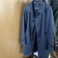 SHIPS×LoroPiana ステンカラーコート ダウンライナー付き ネイビー