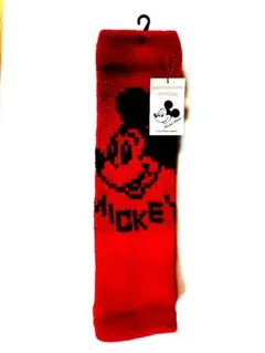 ミッキーマウス　レッグウォーマー ディズニー 昭和レトロ　当時物　キャラクター