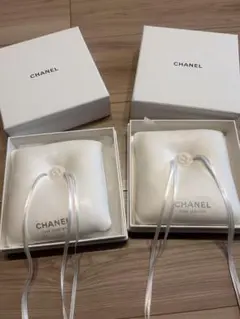 CHANEL リングピロー 2個セット