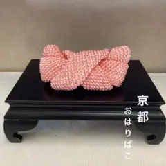 京都西陣 おはりばこ かのこ ちんころセット髪飾り 七五三 成人式 朱赤 