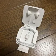 iphone 純正イヤホン（イヤフォン）　Lightning接続