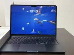 【美品】MacBook Air M2 256GB 8GB バッテリー充電1回