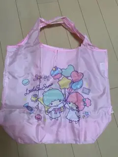 サンリオ　キキララ　リトルツインスターズ　エコバッグ