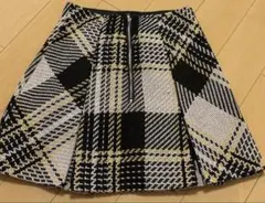 ロービングチェックミニスカート