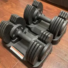 美品✨MOJEER 可変式ダンベル 12kg✖️2個セット