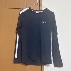 FILA ネイビー 長袖Tシャツ