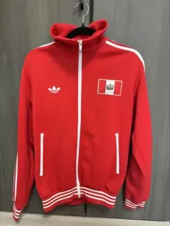 00s アディダス　adidas オールドスクールトラックジャージ 赤