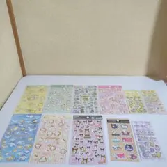 daisoシール１１点まとめ売り