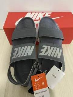 NIKE ウィメンズ タンジュン サンダル グレー 25cmのサムネイル